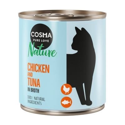 Cosma Nature Kuřecí prsa & tuňák 280 g