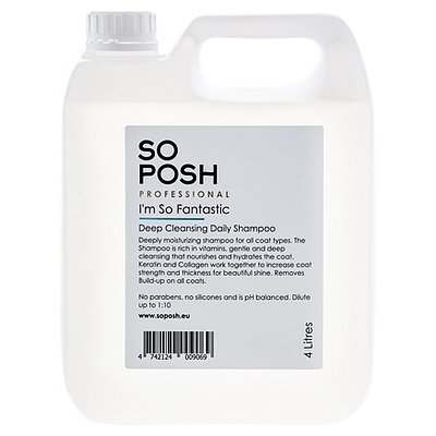 SO POSH hloubkově hydratační šampon 4l – Zboží Dáma