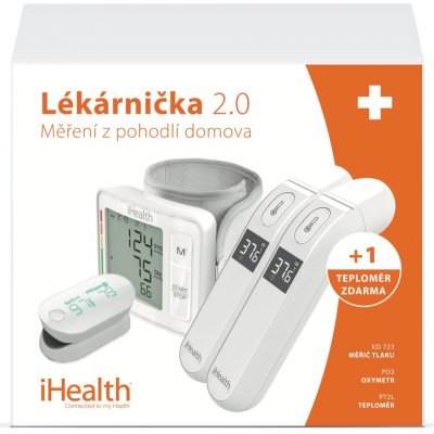 iHealth Lékárnička 2.0 – tlakoměr, oxymetr, teploměr – Zbozi.Blesk.cz