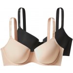esmara podprsenka 2 kusy černá/béžová – Zboží Dáma