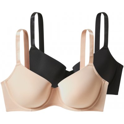 esmara podprsenka 2 kusy černá/béžová – Zboží Dáma