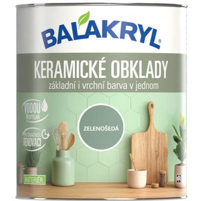 Balakryl Keramické Obklady zelenošedá 0,75l – Hledejceny.cz