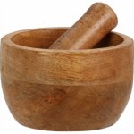 Excellent Hmoždíř s tloučkem mangové dřevo 10 x 10 x 6 cm – Hledejceny.cz