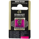 Rembrandt akvarelová barva v půlpánvičce 368 Quinacridone Rose Magenta – Zboží Dáma