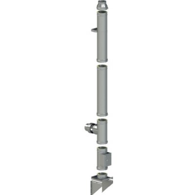 Covernit Euro Komín DW25 pro založení na konzolu 150 mm 3 m – Hledejceny.cz