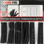 SMRŠTOVACÍ HADIČKY BUŽÍRKY 100MM SADA 100KS M66560 – Zboží Dáma