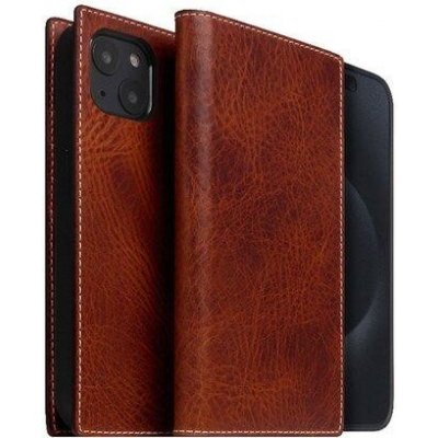 SLG Design D7 Magsafe Italian Wax Leather iPhone 15 Plus - hnědé – Zboží Mobilmania