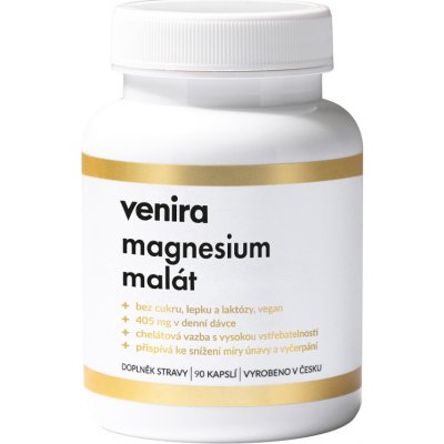 Venira Magnesium malát 90 kapslí – Hledejceny.cz