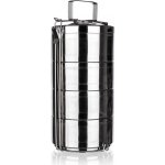 Nerezový termojídlonosič Banquet Akcent 4 patra – Zboží Mobilmania