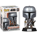Funko Pop! 663 The Mandalorian with Darksaber – Zboží Mobilmania
