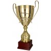 Pohár a trofej Zlatý pohár kovový 59 cm, 24 cm