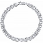 SILVEGO Stříbrný náramek Bischof s diamantovým výbrusem 5,5 mm FNNS1046BS – Hledejceny.cz
