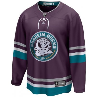 Fanatics Dres Anaheim Ducks Breakaway Home Jersey Purple 30th Anniversary – Zbozi.Blesk.cz