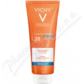 Vichy Idéal Soleil Capital ochranné mléko na tělo a obličej Water Resistant Fragrance Free Paraben Free Hypoallergenic SPF50 300 ml