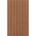 Impol Trade Samolepící lamely L03 100 x 60 cm tmavě hnědé 1ks – Zboží Mobilmania