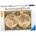 Ravensburger Historická mapa r.1630 5000 dílků – Zboží Dáma