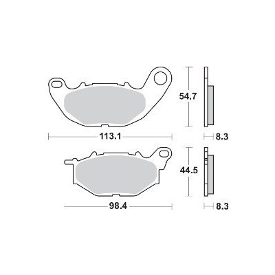 Brzdové destičky Brembo přední YAMAHA X-MAX 300 rok 17-24 – Hledejceny.cz