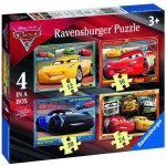 Ravensburger 4v1 06894 Auta Cars 12,16,20,24 dílků – Hledejceny.cz