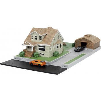 JADA TOYS F&F Nano Doms House Display Diorama model auta 1:24