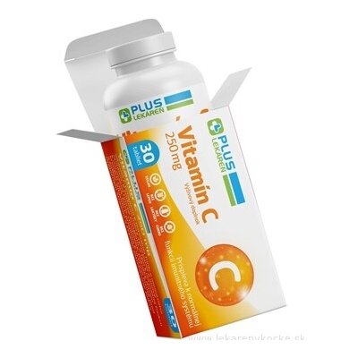 Plus Lekáreň Vitamín C 250 mg 30 tablet – Hledejceny.cz