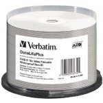 Verbatim DVD-R 4,7GB 16x, AZO, printable, cakebox, 50ks (43734) – Hledejceny.cz
