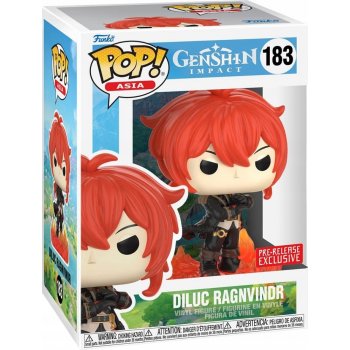 Funko POP! 183 Asia Genshin Impact Diluc Ragnvindr