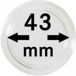 Lindner Plastová kapsle na mince Velikost: 43 mm – Zboží Dáma