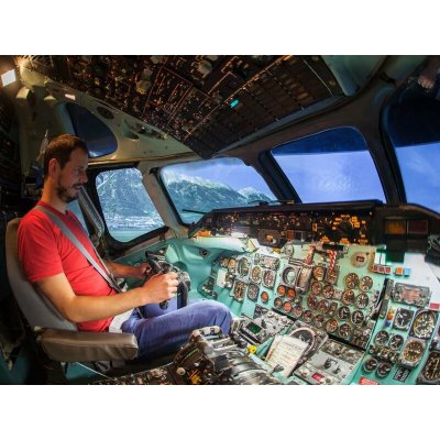 Letecký simulátor DC-9 + let v Cessně 172 – Zboží Dáma