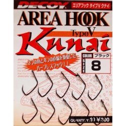 Decoy AH-5 Area Hook V Kunai vel.4 10ks