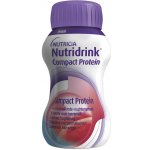 NUTRIDRINK COMPACT PROTEIN S PŘÍCHUTÍ CHLADIVÉHO ČERVENÉHO OVOCE POR SOL 4X125ML – Hledejceny.cz