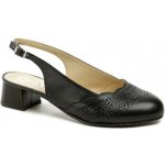 De plus 161 K 3513 černé dámské nadměrné lodičky – Zboží Dáma