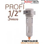 Filtr vzduchu - odkalovač KolorTech, vnitřní závit: 1/2", Filtrace 5 mikronů – Hledejceny.cz