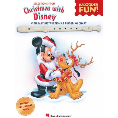 Recorder Fun! CHRISTMAS with DISNEY písničky ve snadné úpravě pro zobcovou flétnu – Zbozi.Blesk.cz