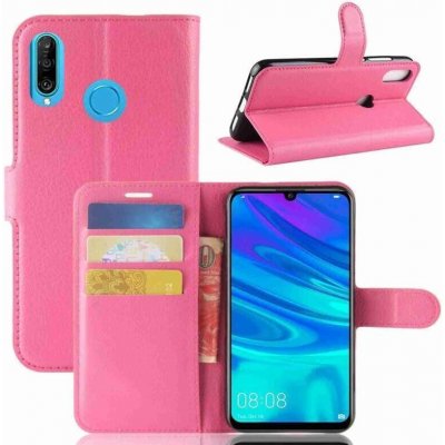 Litchi peněženkové pouzdro na mobil Huawei P30 Lite - rose – Zboží Živě