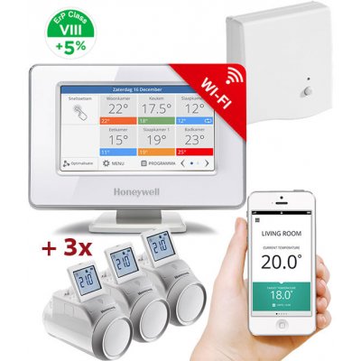 Honeywell Evohome Starter Set 3 CZ – Hledejceny.cz