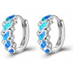 Olivie stříbrné OPÁLOVÉ KROUŽKY 4680 – Zboží Dáma