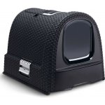 Curver WC kryté Rattan 39 x 39 x 51 cm – HobbyKompas.cz