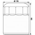 MIW Olejový filtr BU10001 | Zboží Auto
