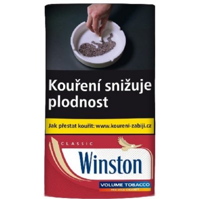 WINSTON Tabák cigaretový Pouch 30 g SO – Zbozi.Blesk.cz