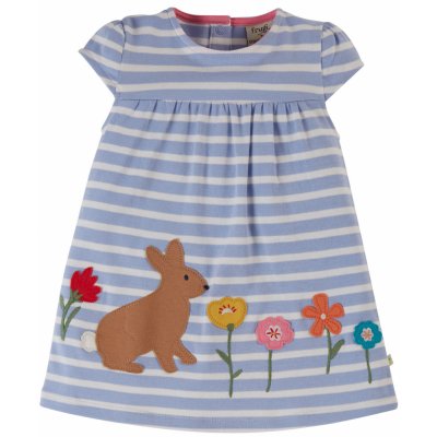 Dívčí šaty LAYLA DRESS RABBIT Frugi – Zboží Mobilmania