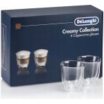 De'Longhi Sklenice cappucino 6 x 270 ml – Zboží Dáma
