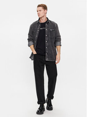 Karl Lagerfeld Jeans bunda 240D1600 šedá