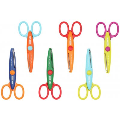 Easy Ozdobné dětské nůžky - různé barvy - 13 cm, 1ks, S941652 – Zboží Dáma