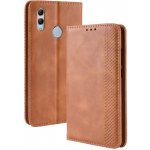 Pouzdro JustKing flipové vintage Honor 10 Lite / Huawei P Smart 2019 - hnědé – Hledejceny.cz
