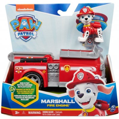 SPIN MASTER Paw Patrol auto hasičské Tlapková Patrola set s figurkou Marshall – Hledejceny.cz