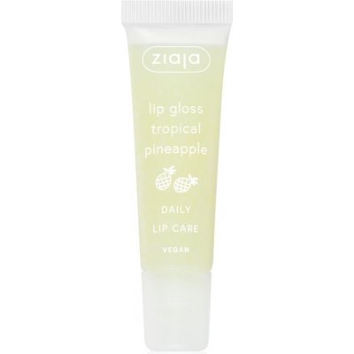 Ziaja Tropical Pineapple pečující lesk na rty 12 ml – Zboží Dáma