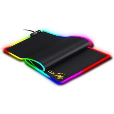 GENIUS GX GAMING GX-Pad 800S RGB podsvícená podložka pod myš 800x300x3mm, černo-červená, 31250003400 – Zboží Mobilmania