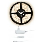 Solight LED světelný pás s testrem 5m sada s 12V adaptérem 4,8W m IP65 teplá bílá – Hledejceny.cz