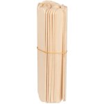 ACTIVESHOP Dřevěná špachtle velká 150x18x1,8mm 50 ks – Zboží Mobilmania