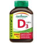 Jamieson Vitamín D3 1000 IU 240 tablet – Hledejceny.cz